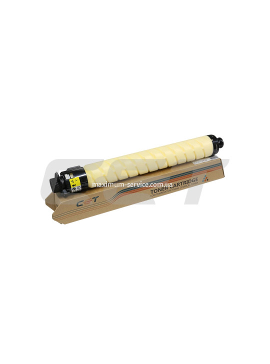 Тонер-картридж хімічний сумісний Ricoh IM C7010, 842635/842639/842631, 440г, 28K, жовтий CET (CET141978)