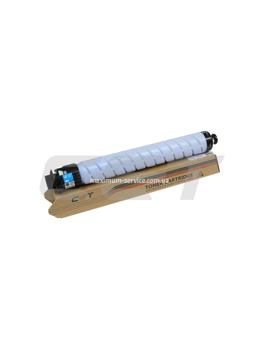 Тонер-картридж хімічний сумісний Ricoh IM C7010, 842637/842641/842633, 440г, 28K, блакитний CET (CET141976)