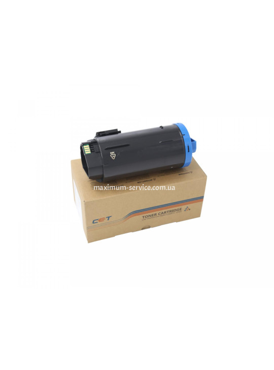 Тонер-картридж хімічний сумісний Xerox VersaLink C500DN, 106R03884, 90г, 9K, блакитний CET (CET141711)