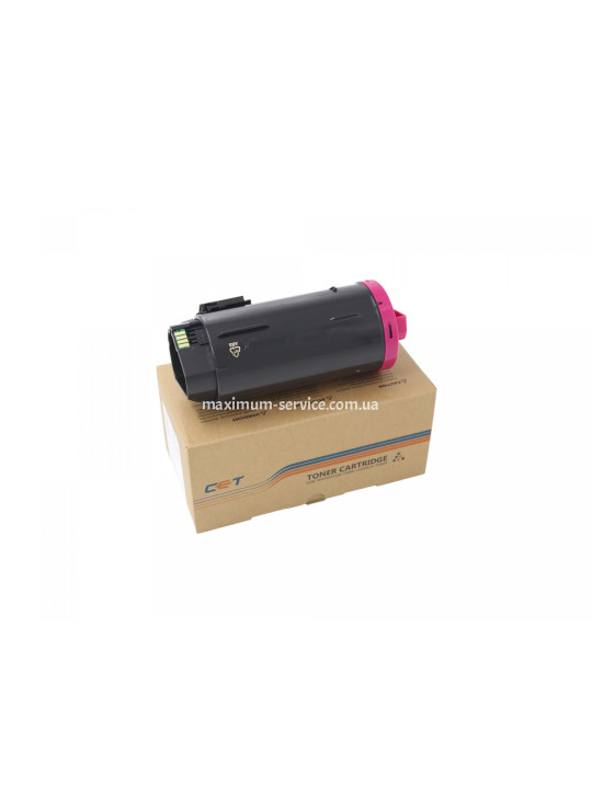 Тонер-картридж хімічний сумісний Xerox VersaLink C500DN, 106R03885, 100г, 9K, пурпуровий CET (CET141712)