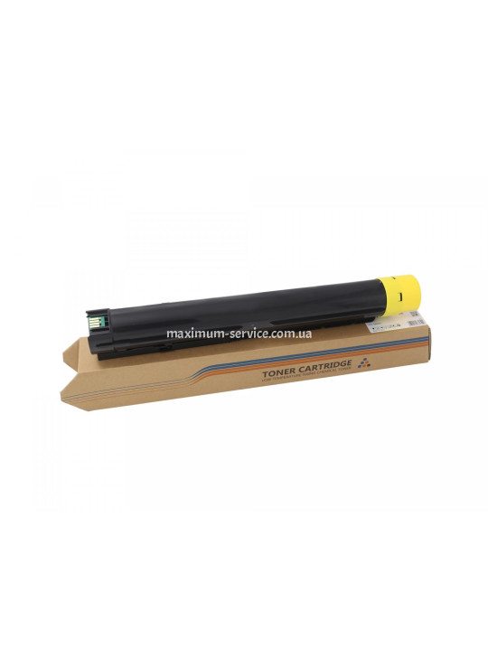 Тонер-картридж хімічний сумісний Xerox VersaLink C7025, 106R03738/CT202755, 300г, 16.5K, жовтий CET (CET141612)