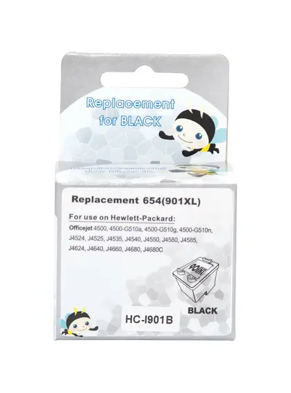 Картридж MicroJet для HP Officejet 4580/4660 аналог HP №901XL Black (HC-I901B)