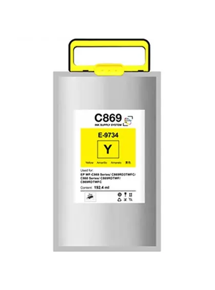 Картридж NEWTONE для Epson WorkForce Pro WF-C869RDTWF аналог C13T973400 Yellow (T9734)