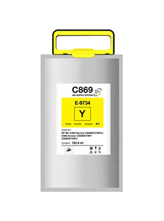 Картридж NEWTONE для Epson WorkForce Pro WF-C869RDTWF аналог C13T973400 Yellow (T9734)