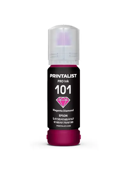 Чорнило PRINTALIST 101 для Epson L4150/4160 70г Magenta водорозчинне (PL101M) Чорнило PRINTALIST 101 для Epson L4150/4160 70г Magenta водорозчинне (PL101M)