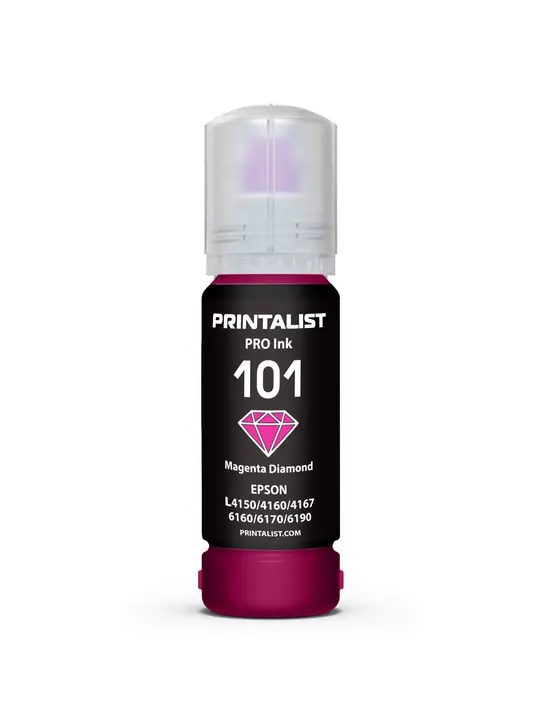 Чорнило PRINTALIST 101 для Epson L4150/4160 70г Magenta водорозчинне (PL101M)