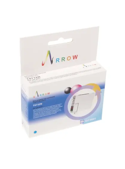 Картридж Arrow для Epson Stylus C79/TX200/TX400 аналог C13T07324A/C13T10524A10 Cyan (T0732N)