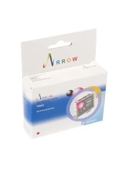 Картридж Arrow для Epson Stylus C67/CX3700/CX4700 аналог C13T06334A Magenta (T0633)