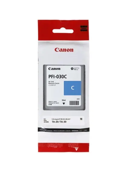 Картридж Canon imagePROGRAF TM-240/340, PFI-030 Cyan (3490C001AA)
