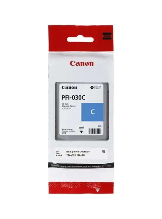 Картридж Canon imagePROGRAF TM-240/340, PFI-030 Cyan (3490C001AA)