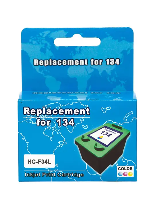 Картридж MicroJet для HP DJ 5743/6543 аналог HP №134 Color (HC-F34L)