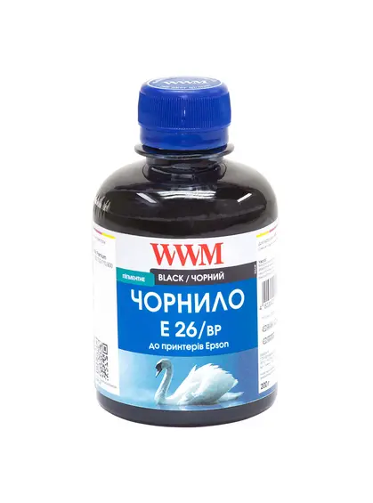 Чорнило WWM для Epson Expression Premium XP-600/XP-605/XP-700 200г Black пігментне (E26/BP) Чорнило WWM для Epson Expression Premium XP-600/XP-605/XP-700 200г Black пігментне (E26/BP)