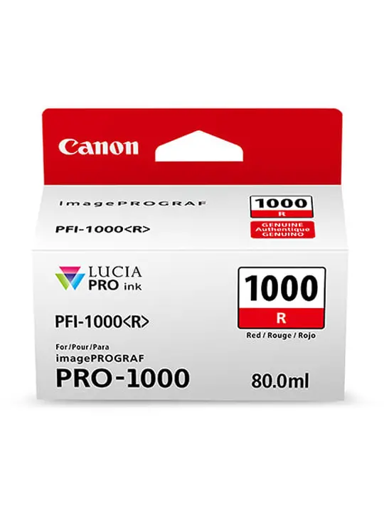 Картридж Canon imagePROGRAF Pro-1000 PFI-1000 Red (0554C001)
