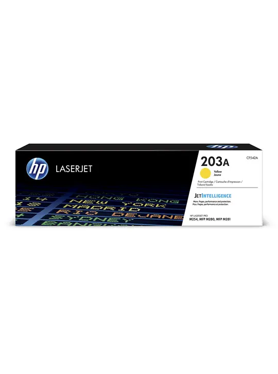 Картридж тон. HP 203A для LJ Pro MFP280/281 1300 ст. Yellow (CF542A)