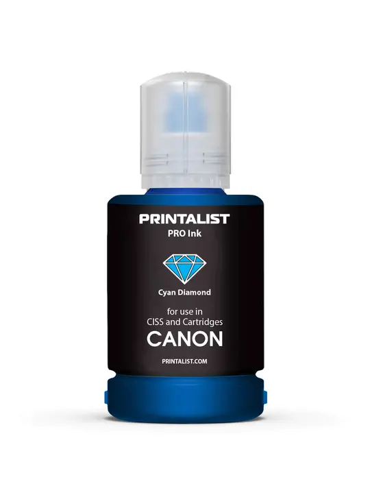Чорнило PRINTALIST для Canon 140г Cyan водорозчинне (PL-INK-CANON-C)