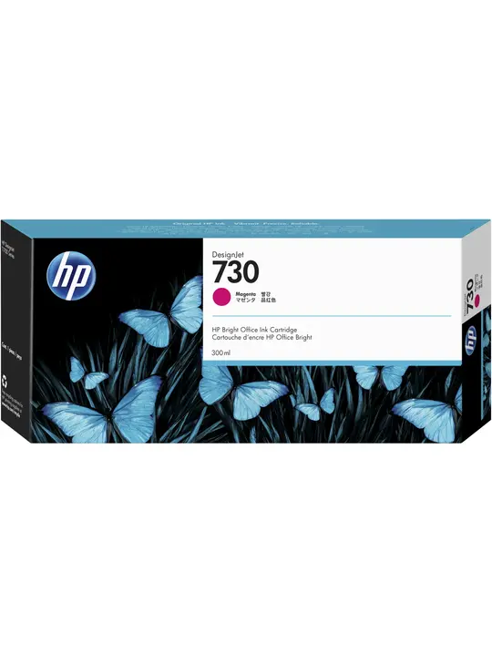 HP Картридж HP 730 300-ml Magenta Ink Cartridge Magenta (P2V69A)