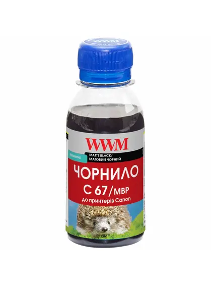Чорнило WWM для Canon PFI-107MBk 100г Matte Black пігментне (C67/MBP-2) Чорнило WWM для Canon PFI-107MBk 100г Matte Black пігментне (C67/MBP-2)