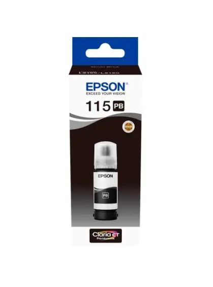 Контейнер з чорнилами Epson для L8160/8180 115 70мл Photo Black (C13T07D14A)