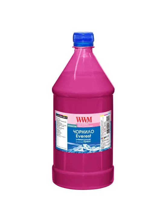 Чорнило WWM EVEREST для Epson 1000г Light Magenta пігментне (EP02/LMP-4)