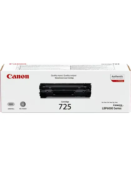 Картридж тон. Canon 725 для LBP-6000 1600 ст. Black (3484B002)