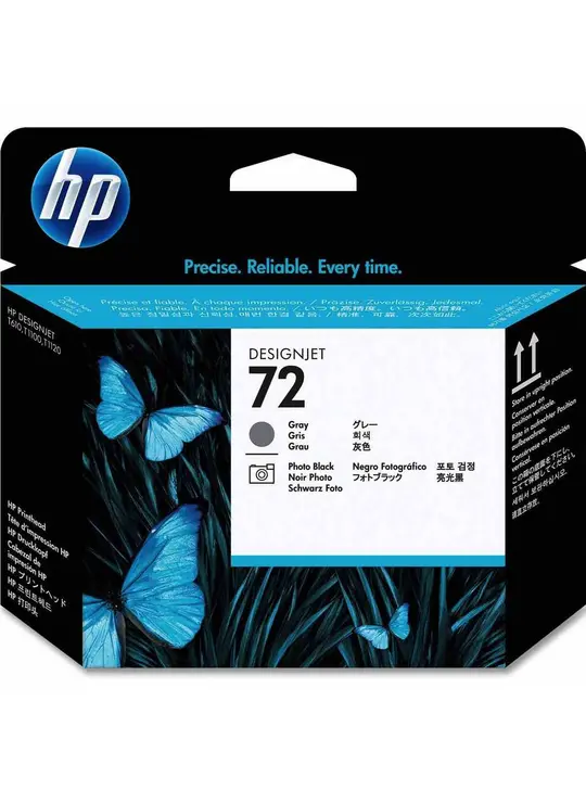 Комплект друкуючих головок HP Designjet T610/T1100 Gray/Photo Black (C9380A)