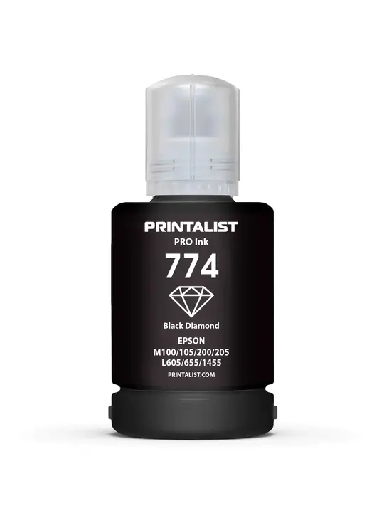 Чорнило PRINTALIST для Epson M100/M200 140г Black пігментне (PL774BP)