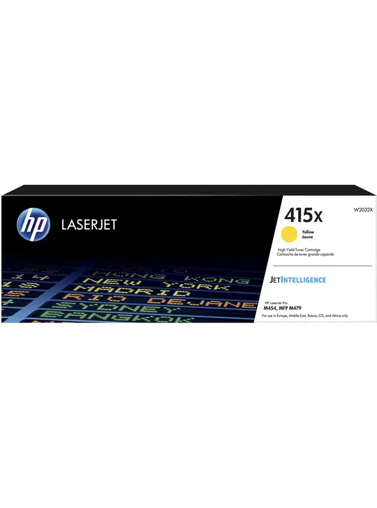 HP 415X Yellow W2032X