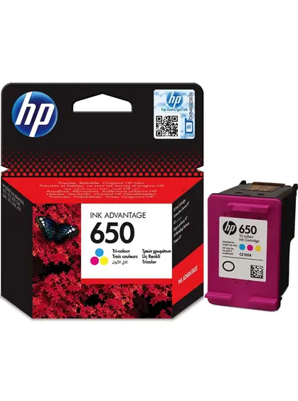 Картридж HP DJ Ink Advantage 2515 HP 650 Color (CZ102AE) Картридж HP DJ Ink Advantage 2515 HP 650 Color (CZ102AE)
