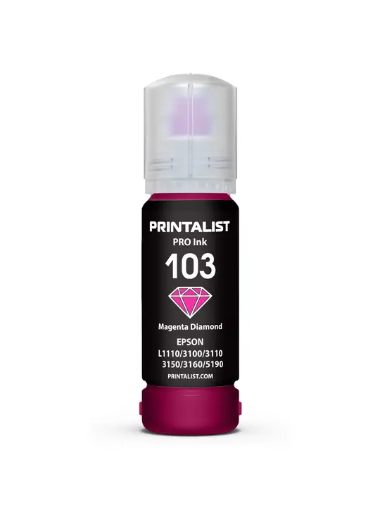 Чорнило PRINTALIST 103 для Epson L3100/3110/3150 70г Magenta водорозчинне (PL103M)