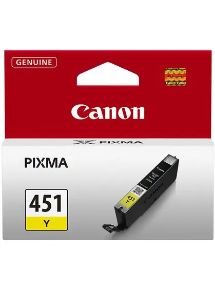 Картридж Canon Pixma MG5440/MG6340/iP7240 CLI-451Y Yellow (6526B001) Картридж Canon Pixma MG5440/MG6340/iP7240 CLI-451Y Yellow (6526B001)