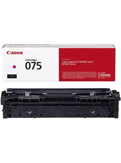 Картридж тон. Canon 075 для i-SENSYS LBP646Cdw 1300 ст. Magenta (6363C002)