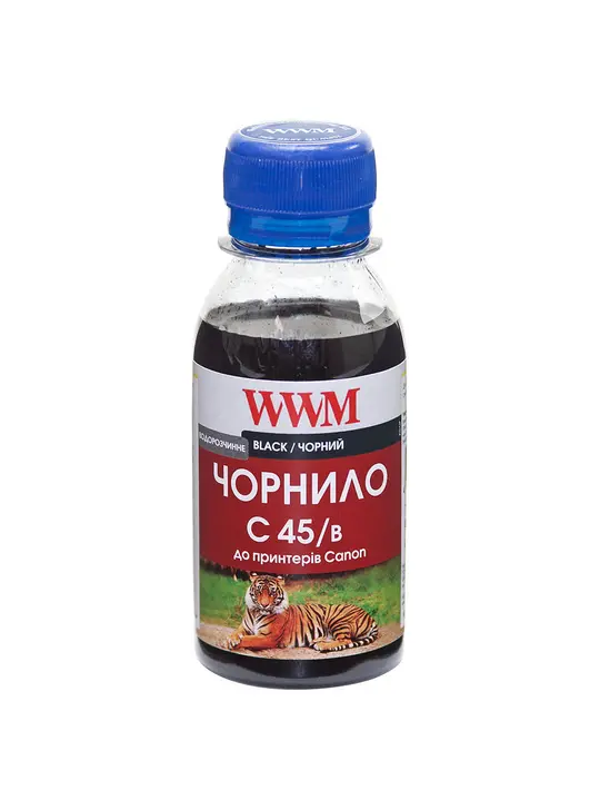 Чорнило WWM для Canon CLI-451B 100г Black водорозчинне (C45/B-2)