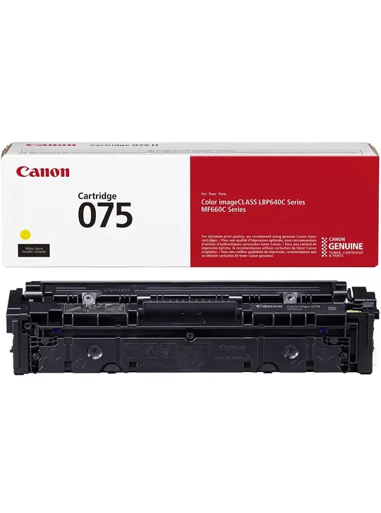 Картридж тон. Canon 075 для i-SENSYS LBP646Cdw 1300 ст. Yellow (6362C002)