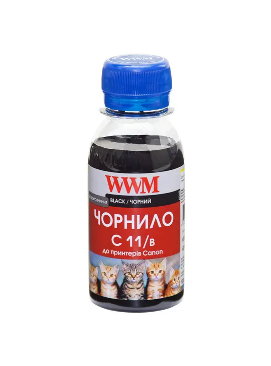 Чорнило WWM для Canon CLI-521B/CLI-426B 100г Black водорозчинне (C11/B-2)