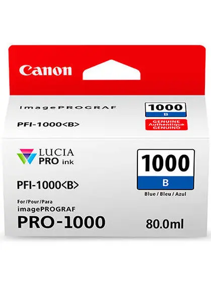 Картридж Canon imagePROGRAF Pro-1000 PFI-1000 Blue (0555C001)