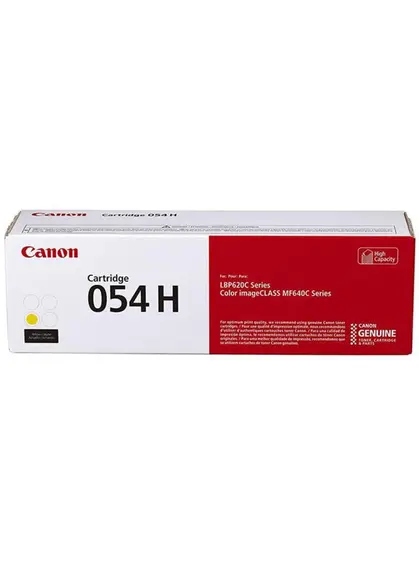 Картридж тон. Canon 054H для MF641/643/645, LBP-621/623 2300 ст. Yellow (3025C002) Картридж тон. Canon 054H для MF641/643/645, LBP-621/623 2300 ст. Yellow (3025C002)
