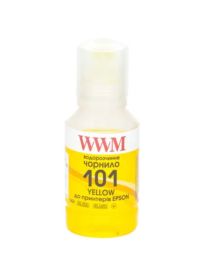 Чорнило WWM 101 для Epson L4150/4160 140г Yellow (E101Y) Чорнило WWM 101 для Epson L4150/4160 140г Yellow (E101Y)