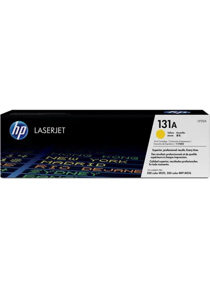 Картридж тон. HP 131A для HP CLJ M276n/M251n 1800 ст. Yellow (CF212A) Картридж тон. HP 131A для HP CLJ M276n/M251n 1800 ст. Yellow (CF212A)