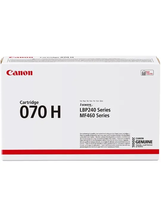 Картридж тон. Canon 070H для MF461w/463dw/465dw/LBP243dw/246dw 10200 ст. Black (5640C002)