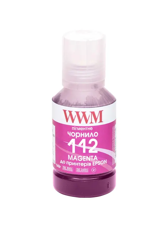 Чорнило WWM 112 для Epson L11160/6490 140г Magenta пігментне (E112MP)