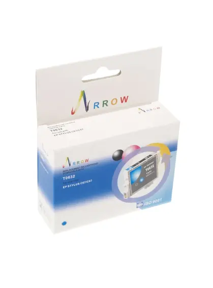 Картридж Arrow для Epson Stylus C67/CX3700/CX4700 аналог C13T06324A Cyan (T0632)
