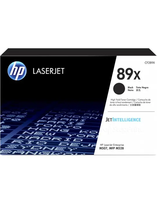 Картридж тон. HP 89X для LaserJet Enterprise M507/M528 10000 ст. Black (CF289X)
