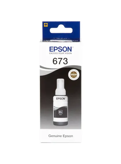 Контейнер з чорнилами Epson для L800 673 70мл Black (C13T67314A)