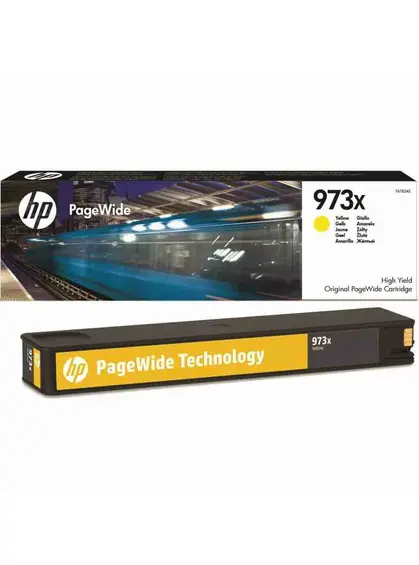 Картридж HP Картридж HP No.973X PageWide Pro 452/477 Yellow (7000 стр) Yellow (F6T83AE) Картридж HP Картридж HP No.973X PageWide Pro 452/477 Yellow (7000 стр) Yellow (F6T83AE)
