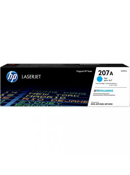 Картридж тон. HP 207A для CLJ M282/M283, M255dw/M255nw 1250 ст. Cyan (W2211A)