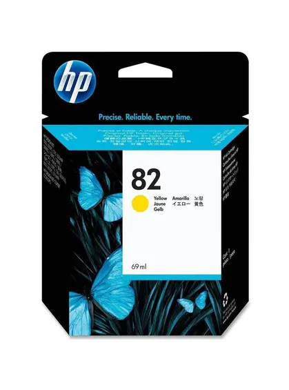 Картридж HP DesignJet 500/800 HP 82 Yellow (C4913A)