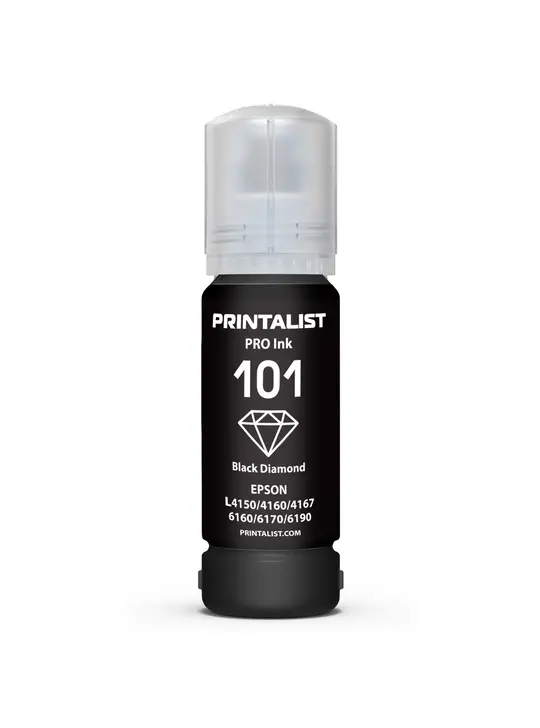 Чорнило PRINTALIST 101 для Epson L4150/4160 70г Black Pigment пігментне (PL101BP)