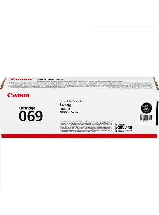 Картридж тон. Canon 069 для MF752Cdw/MF754Cdw/LBP673Cdw 2100 ст. Black (5094C002)