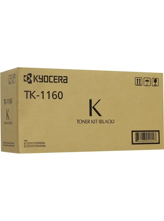 Туба з тонером KYOCERA TK-1160 для P2040dn/P2040dw 7200 ст. Black (1T02RY0NL0)