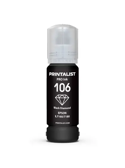 Чорнило PRINTALIST 105 для Epson L7160/7180 70г Photo Black водорозчинне (PL106PB)